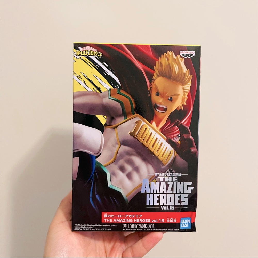 🌹 NEW - My Hero Academia Amazing Heros - Mirio Togata Figurine